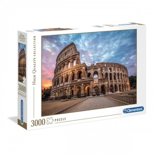 Puzle un domino komplekts Clementoni 33548 Colosseum Sunrise - Rome 3000 Daudzums image 1