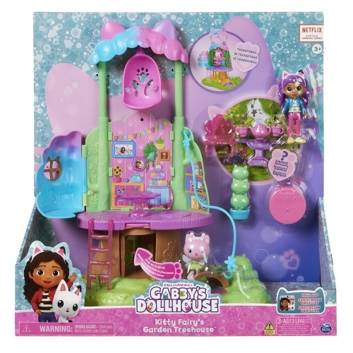 GABBY´S DOLLHOUSE Игровой набор Kitty Fairy´s Garden Treehouse image 1