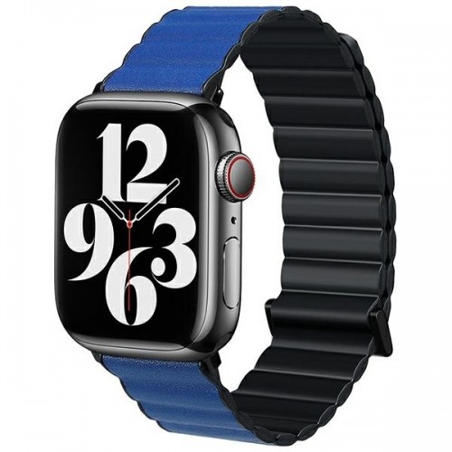Beline pasek Apple Watch Magnetic Pro 38|40|41mm czarno|niebieski  black|blue box image 1