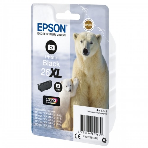 Картридж с оригинальными чернилами Epson 26XL Чёрный Розовый image 1