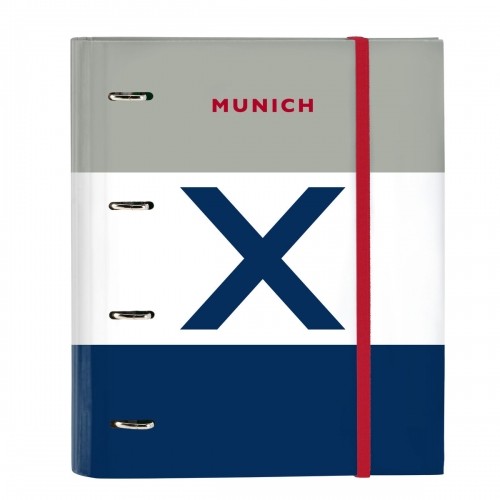 Ring binder Munich College Replacement (100 Sheets) Multicolour A4 image 1