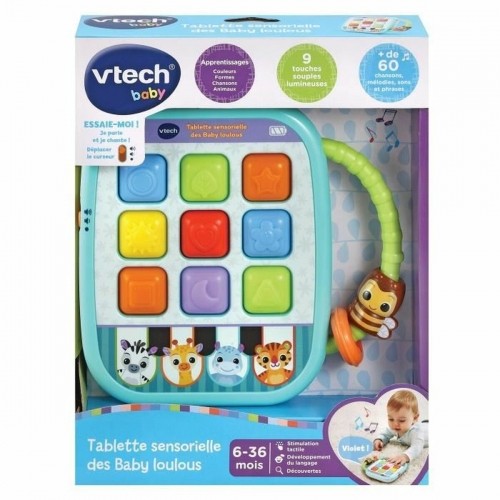 Izglītojošā Spēle Vtech Baby TABLETTE SENSORIELLE DES BABY LOULOUS Daudzkrāsains (1 Daudzums) image 1