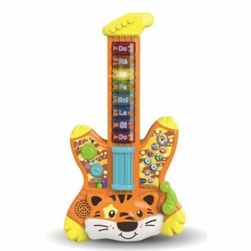 Детская гитара Vtech Baby Jungle Rock- Guitare Électrique Tigre image 1