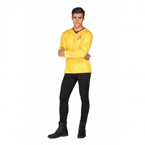 Costume for Adults My Other Me Star Trek Kirk Yellow T-shirt image 1