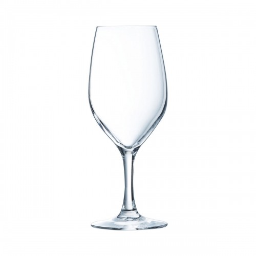 Set of cups Chef&Sommelier Evidence Wine Transparent Glass 350 ml (6 Units) image 1