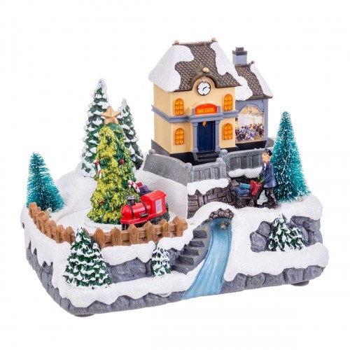 Bigbuy Christmas Ziemassvētku Nieciņš Daudzkrāsains Polirezīns 20,5 x 15 x 16,3 cm image 1