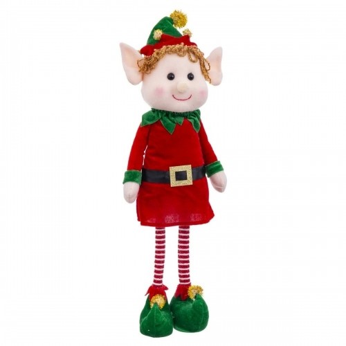 Bigbuy Christmas Ziemassvētku Nieciņš Daudzkrāsains Metāls Foam Audums Bērns Elfs 70 cm image 1