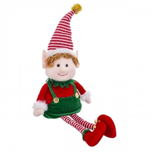 Bigbuy Christmas Ziemassvētku Nieciņš Daudzkrāsains Foam Audums Bērns Elfs 40 cm image 1