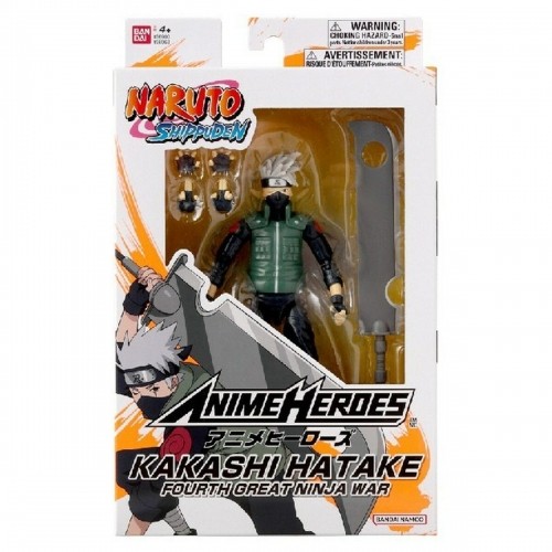 Decorative Figure Bandai Kakashi Hatake 17 cm image 1