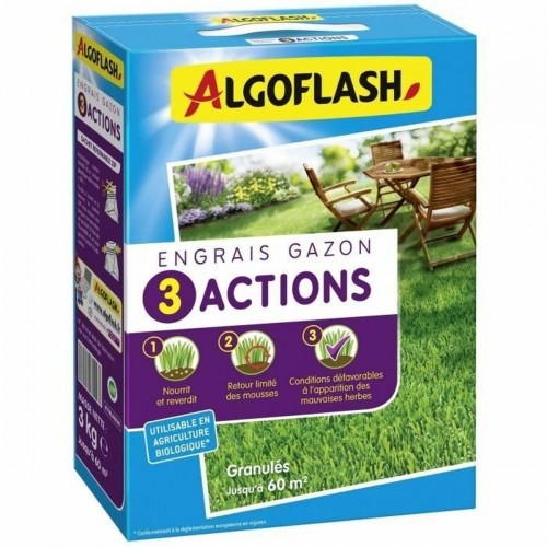 Plant fertiliser Algoflash 3 actions 3 Kg image 1