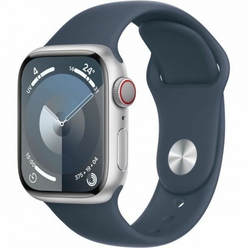 Умные часы Apple Series 9 Синий Серебристый 41 mm image 1