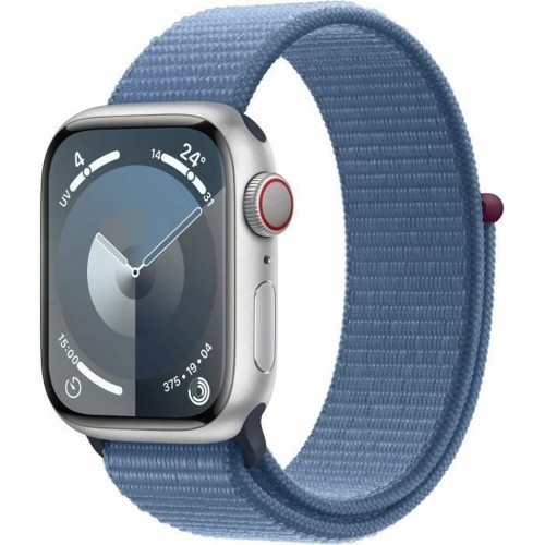 Умные часы Apple Series 9 Синий Серебристый 41 mm image 1