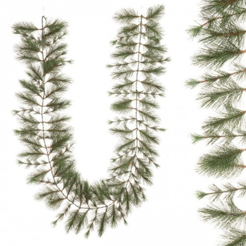 Bigbuy Christmas Новогодняя гирлянда Зеленый PVC 270 x 30 cm image 1