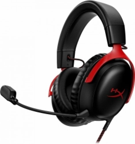 Austiņas HyperX Cloud III Wireless Black / Red image 1