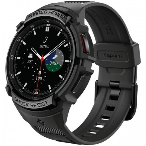 Spigen Rugged Armor Pro Samsung Watch 6 Classic 43mm czarny|black ACS06492 image 1