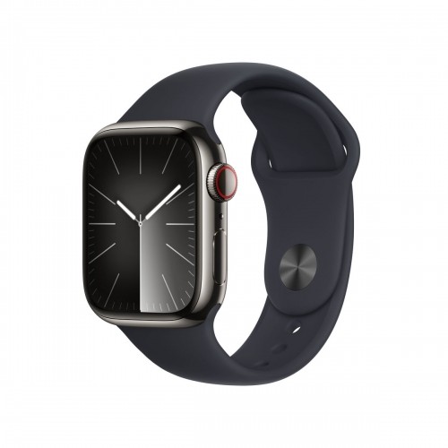 Viedpulkstenis Apple Watch Series 9 + Cellular Melns Pelēks 41 mm image 1