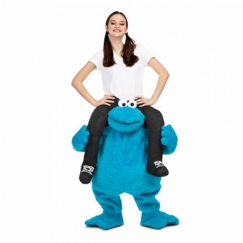 Costume for Adults My Other Me Cookie Monster Ride-On One size image 1