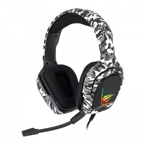 Gaming headphones Havit H653d Camouflage white image 1