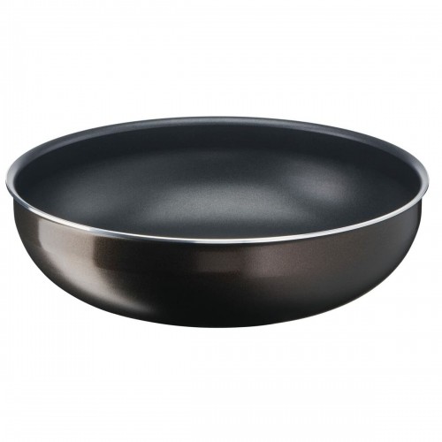 Wok Pan Tefal Black Aluminium image 1