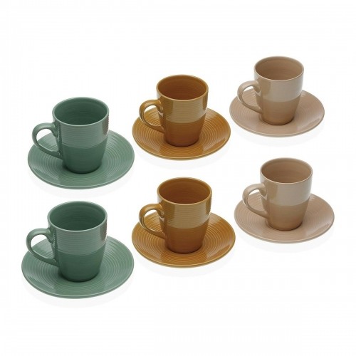 Набор из 6 чайных чашек с блюдом Versa Керамика image 1