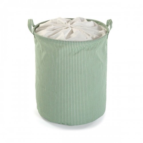 Laundry basket Versa Green 38 x 48 x 38 cm image 1