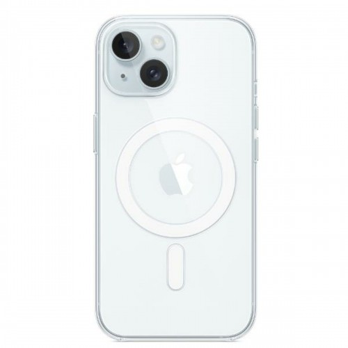 Pārvietojams Pārsegs Apple Caurspīdīgs Clear Apple iPhone 15 image 1