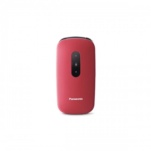 Mobile telephone for older adults Panasonic KX-TU446EXR 2.4" Red Maroon image 1