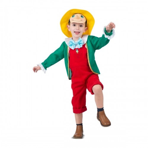 Costume for Adults My Other Me Pinocchio Red Green image 1