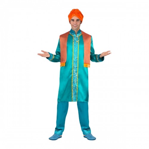 Costume for Adults My Other Me Hindu Blue (4 Pieces) image 1