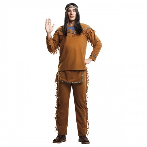 Маскарадные костюмы для взрослых My Other Me nativo americano (3 Предметы) image 1