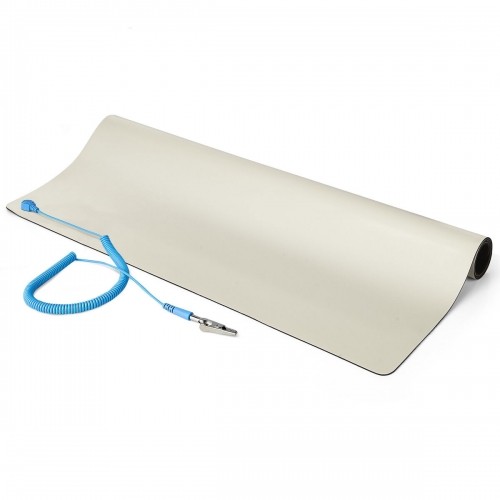 Mouse Mat Startech LG-ANTI-STATIC-MAT 60 x 120 cm Beige image 1