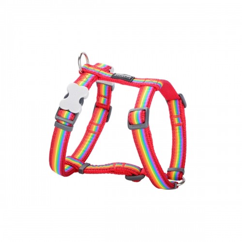 Dog Harness Red Dingo Rainbow 25-39 cm Multicolour image 1