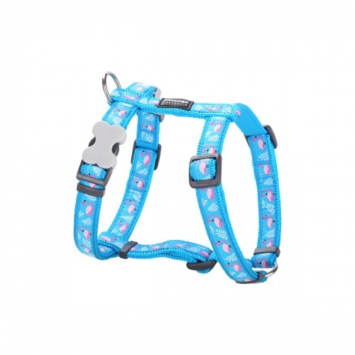 Dog Harness Red Dingo Flamingo 25-39 cm Turquoise image 1