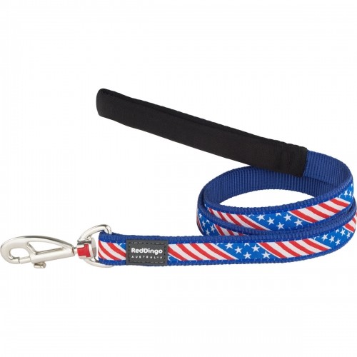 Dog Lead Red Dingo US Flag 1,2 m Blue 1.2 x 120 cm image 1