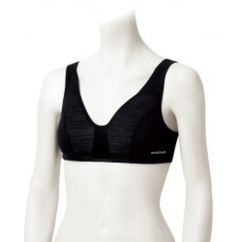 Mont-bell Apakšveļa W Super Merino SOFT BRA XL-CD Black image 1