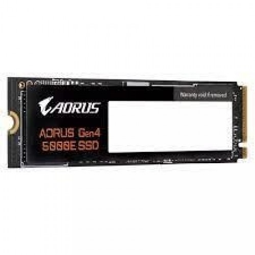 SSD|GIGABYTE|AORUS|1TB|M.2|PCIe Gen4|NVMe|3D TLC|Write speed 4600 MBytes/sec|Read speed 5000 MBytes/sec|2.3mm|TBW 600 TB|MTBF 15000000 hours|AG450E1024-G image 1