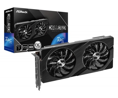 Graphics Card|ASROCK|Intel Arc A770|16 GB|GDDR6|256 bit|PCIE 4.0 16x|GPU 2150 MHz|1xHDMI|3xDisplayPort|A770CL16GO image 1