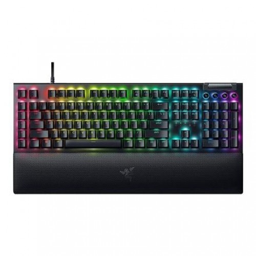 Razer BlackWidow V4 Mechanical Gaming Keyboard, Green Switch, Nordic Layout, Wired, Black image 1