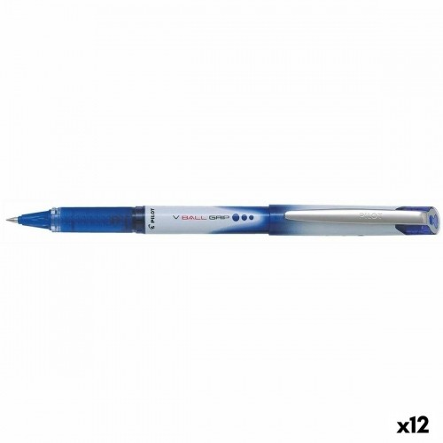 Pildspalva Roller Pilot V-Ball Grip 0,7 mm Zils (12 gb.) image 1