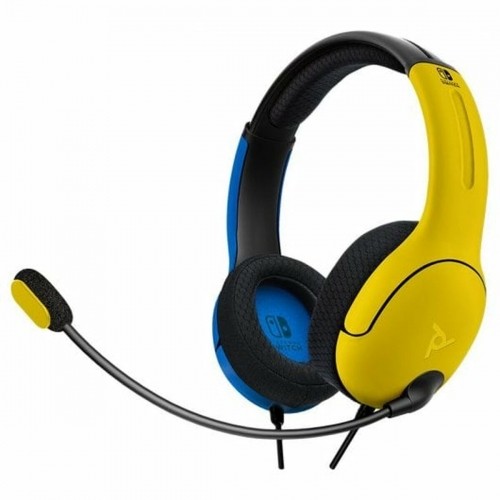 Headphones with Microphone PDP 500-162-YLBL-NA Yellow Blue Black image 1