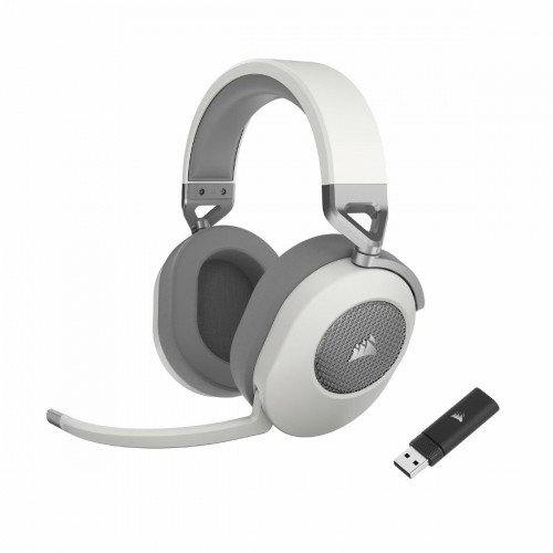 Headphones with Microphone Corsair HS65 White image 1