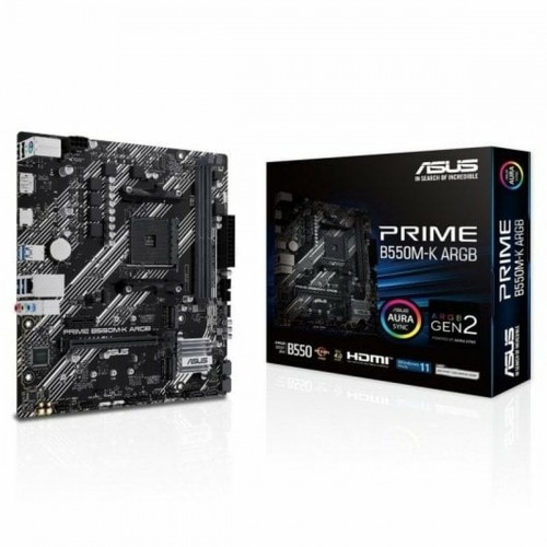 Motherboard Asus B550M-K ARGB AMD B550 image 1