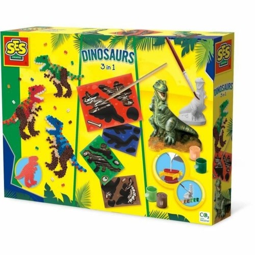 Ремесленный комплект SES Creative Dinosaurs 3 in 1 image 1