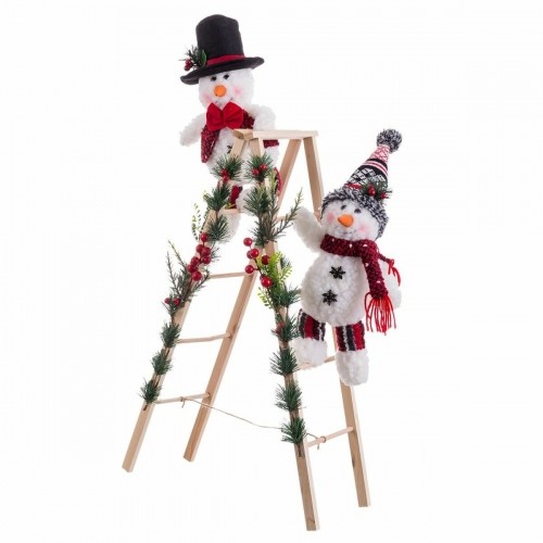 Bigbuy Christmas Новогоднее украшение Разноцветный Деревянный Ткань Кукла-белоснежка 30 x 15 x 76 cm image 1