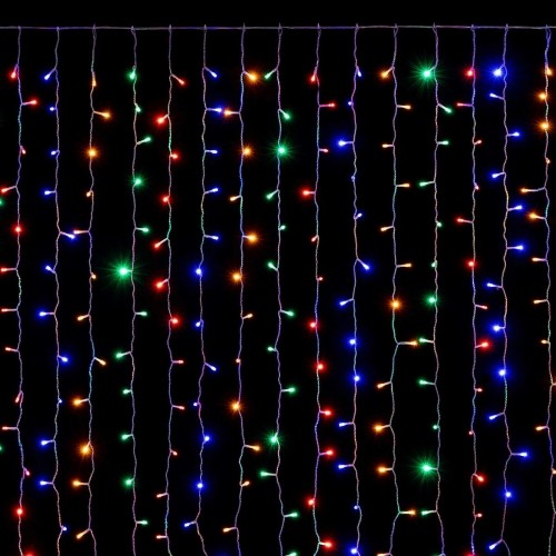 Wreath of LED Lights Multicolour 12 W Christmas image 1
