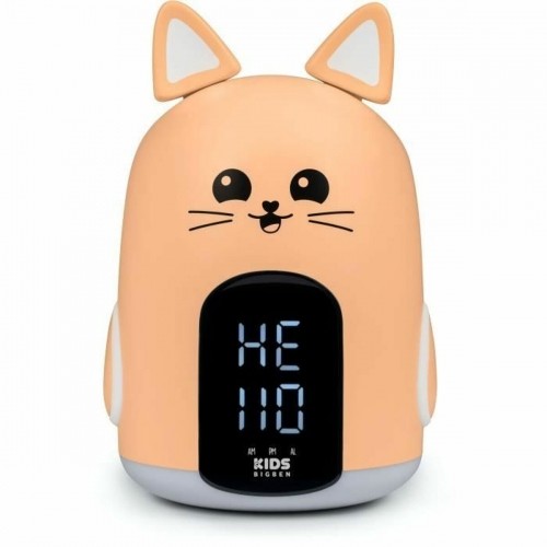 Часы-будильник Bigben Лососевый кот image 1