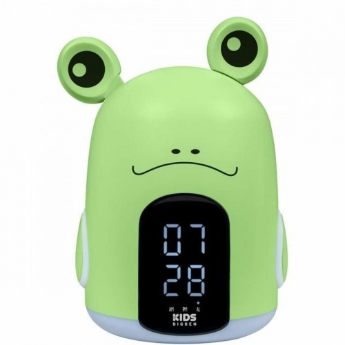 Часы-будильник Bigben Зеленый Лягушка image 1