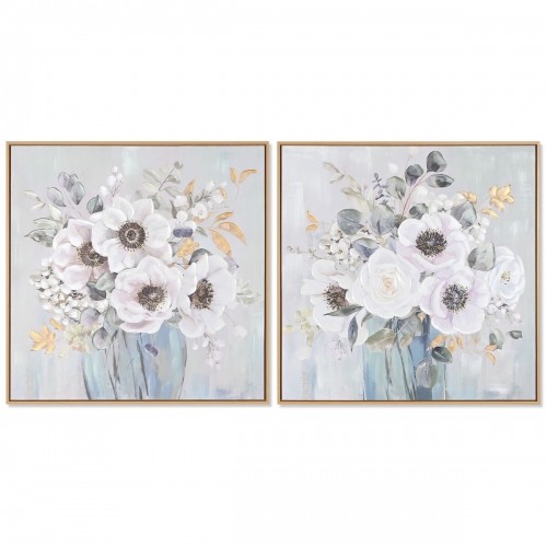 Painting Home ESPRIT Shabby Chic Vase 70 x 3,5 x 70 cm (2 Units) image 1