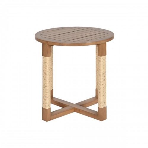 Side table Home ESPRIT Natural Fir MDF Wood 48 x 48 x 50,5 cm image 1