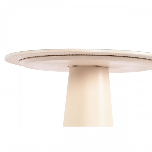Вспомогательный стол Home ESPRIT Белый Бежевый Светло-коричневый Металл Керамика 40 x 40 x 72 cm image 1